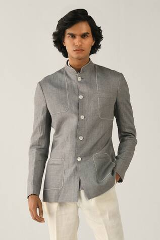 Countrymade Linen Bandhgala