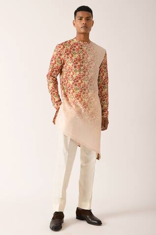 Dhruv Vaish Printed Kurta Set