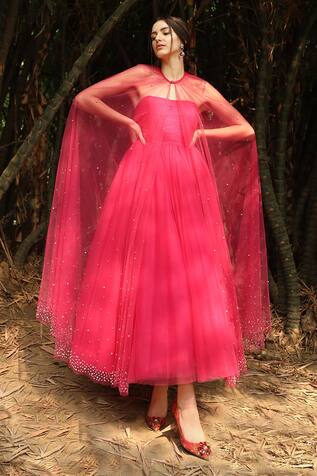 Dania Siddiqui Dress With Cape