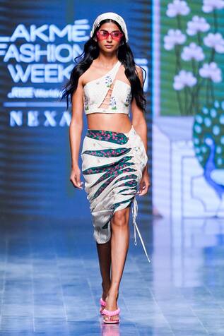 Limerick by Abirr N' Nanki Denver Printed Skirt