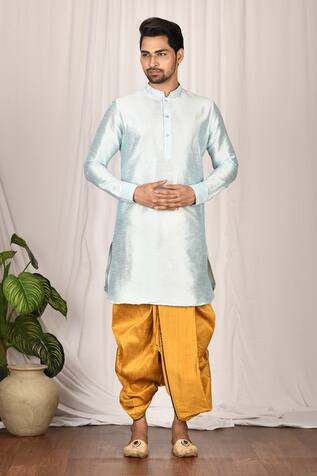 Aryavir Malhotra Silk Draped Dhoti
