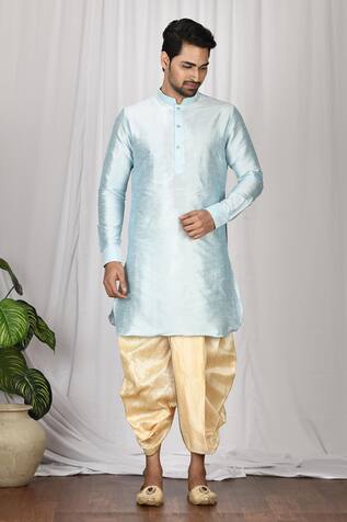 Aryavir Malhotra Silk Draped Dhoti