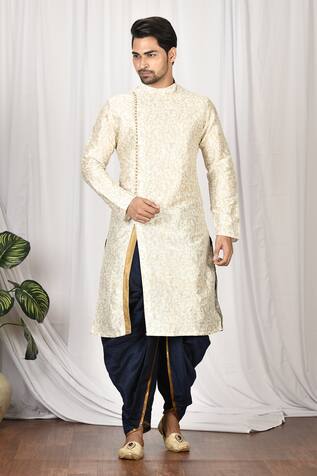 Aryavir Malhotra Silk Draped Dhoti