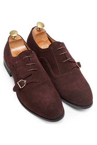 Domani Suede Monksford Shoes