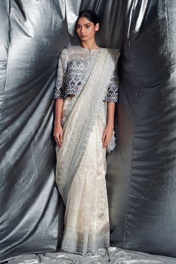 Net Saree Jacket Designs: Buy Net Saree 