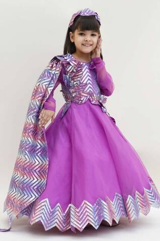 designer gown for kids