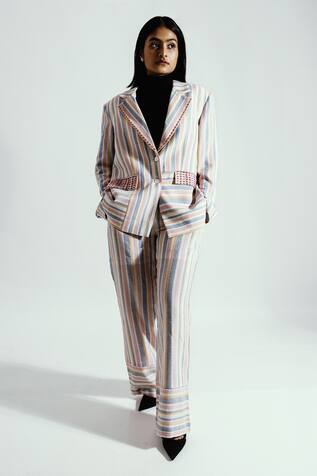 Joskai Studio Striped Handwoven Pant