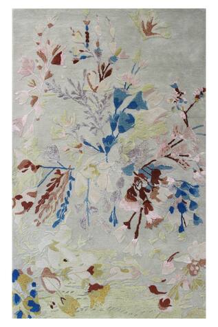 Gharghar Lichen Floral Motifs Carpet
