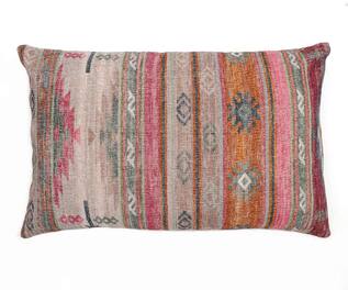 Gharghar Kilim Print Rectangle Shape Cushion Cover