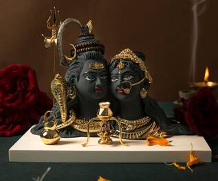 H2H Shiv Parvati Sculpture