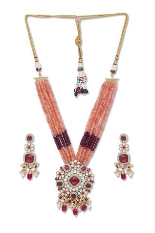 Hrisha Jewels Kundan Necklace Set