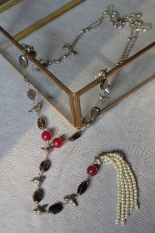 Heer-House Of Jewellery Tassel Bird Long Necklace  