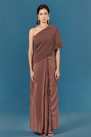 Ilk Pre-Draped Saree Gown