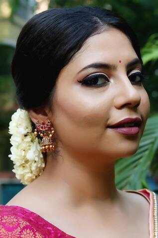 Ishhaara Bead Drop Jhumkas