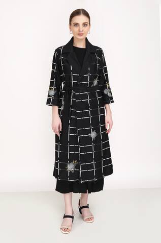Arcvsh by Pallavi Singh Checkered Print Jacket