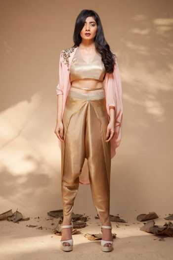 Dhoti Pants With Crop Top: Buy Dhoti 