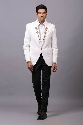 Cosa Nostraa Rayon Embellished Blazer
