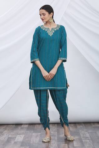 stylish dhoti kurti