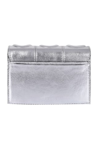 Kaeros Metallic Flap Sling Bag