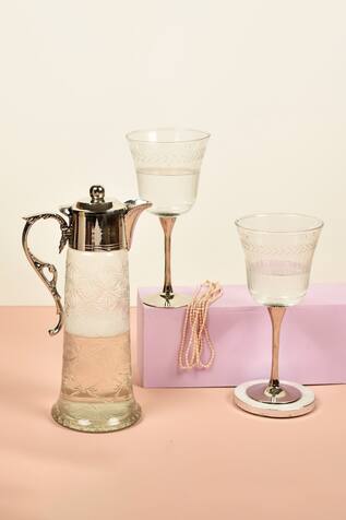 Manor House Neer Jug & Goblet Set (Set of 3)