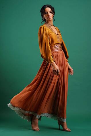 Nidhi Yasha Gathered Skirt