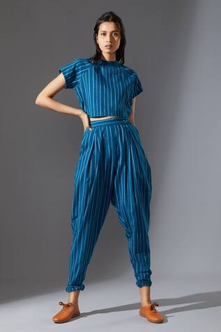 Mati Striped Breech Pant