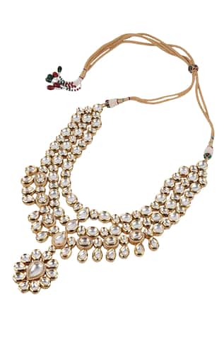 Anayah Jewellery Kundan Layered Necklace Set