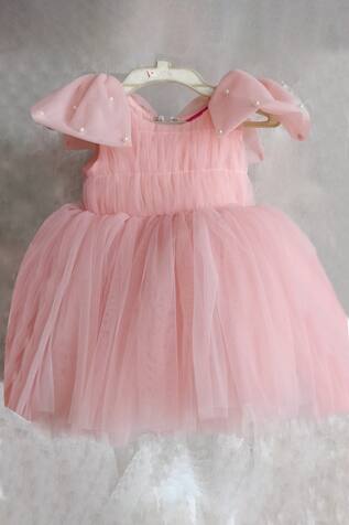 Label Neeti Bow Embellished Princess Dress