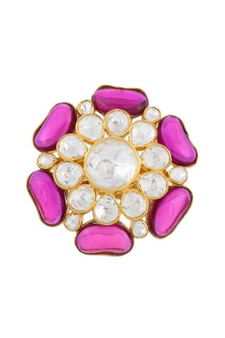 Zeeya Luxury Jewellery Floral Motif Ring