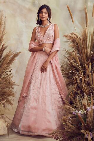 Niamh By Kriti Embroidered Lehenga Set