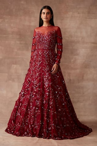 Neeta Lulla Rosetta Embellished Gown