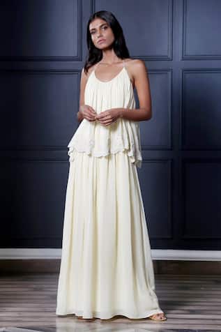 Nandita Thirani Layered Maxi Dress
