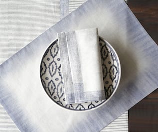 Krishna Mehta Oblak Hand Brushed Placemat (Set of 4)