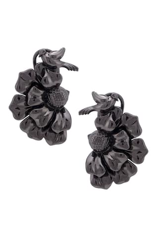 Opalina Soulful Jewellery Handcrafted Floral Statement Studs