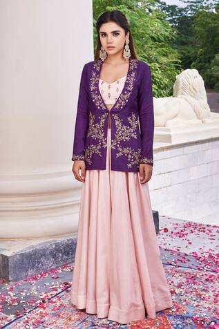 full skirt blouse designs