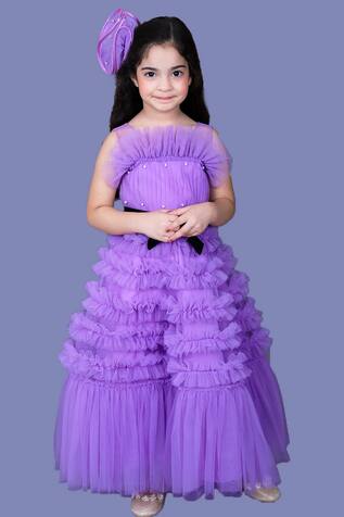 PinkCow Rapunzel Frill Gown