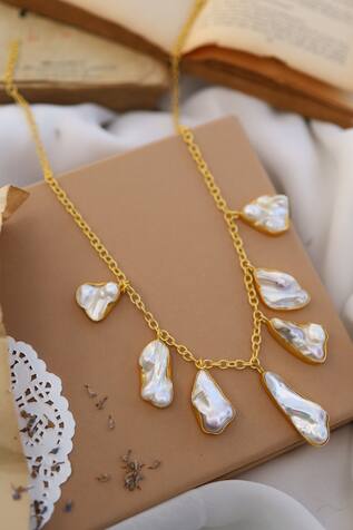 Phiroza Baroque Pearl Necklace