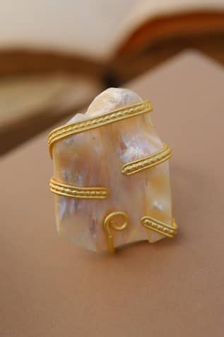 Phiroza Baroque Pearl Ring