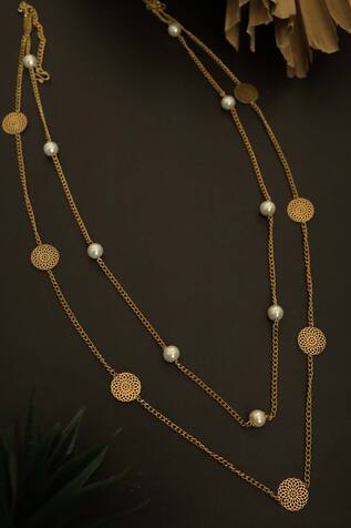 Phiroza Multi Layered Necklace