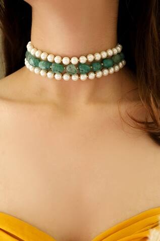Phiroza Beaded Choker