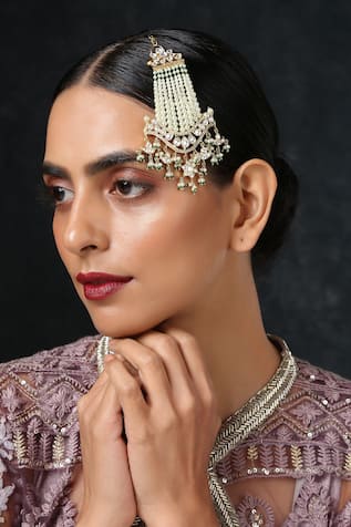Paisley Pop Kundan Bead Passa
