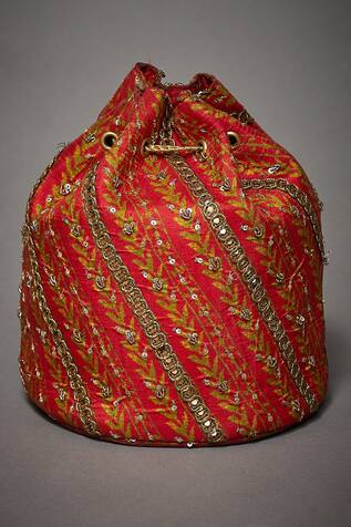 RI.Ritu Kumar Accessories Embroidered Potli Bag