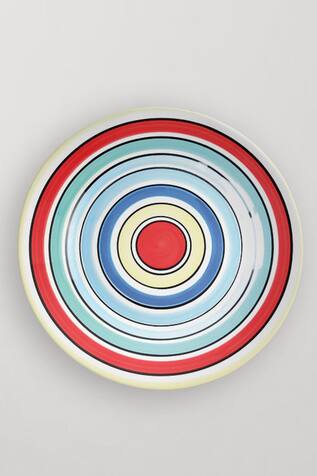 The Quirk India Circle Evil Eye Decorative Wall Plate