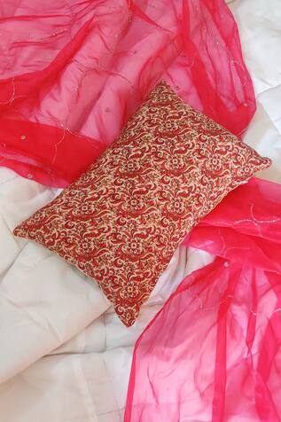 Raffinee Mughal Print Cushion Cover