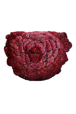 Doux Amour Embroidered Clutch