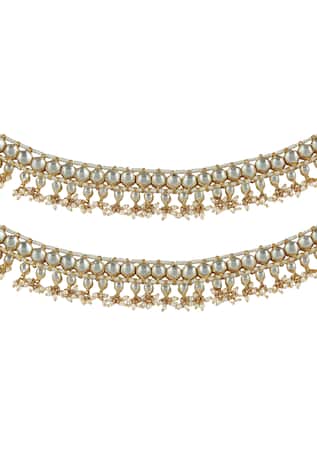 Riana Jewellery Bead Drop Anklets