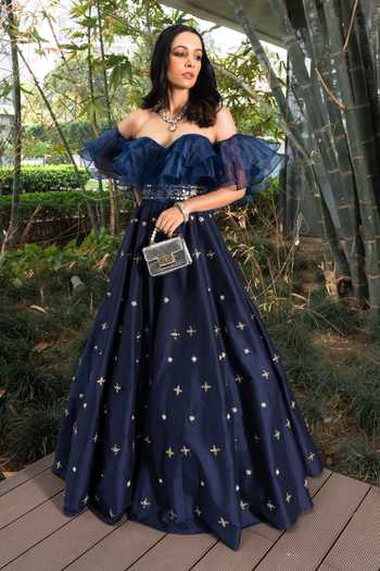 Off Shoulder Gowns: Buy Off Shoulder 