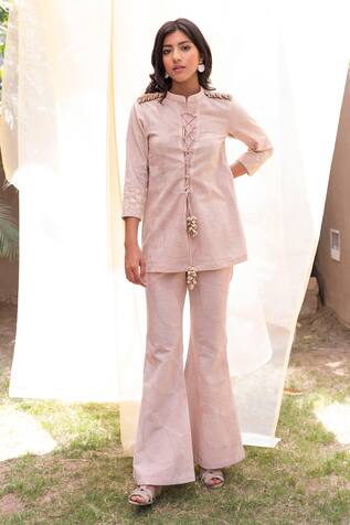 Inej Embroidered Tunic with Pants