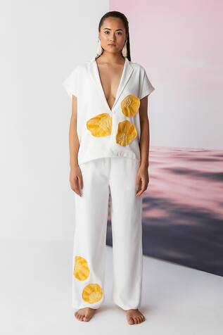 FEBo6 Hand Embroidered Trouser