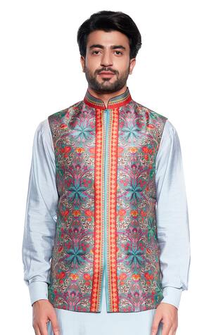 Siddhartha Bansal Floral Print Bundi